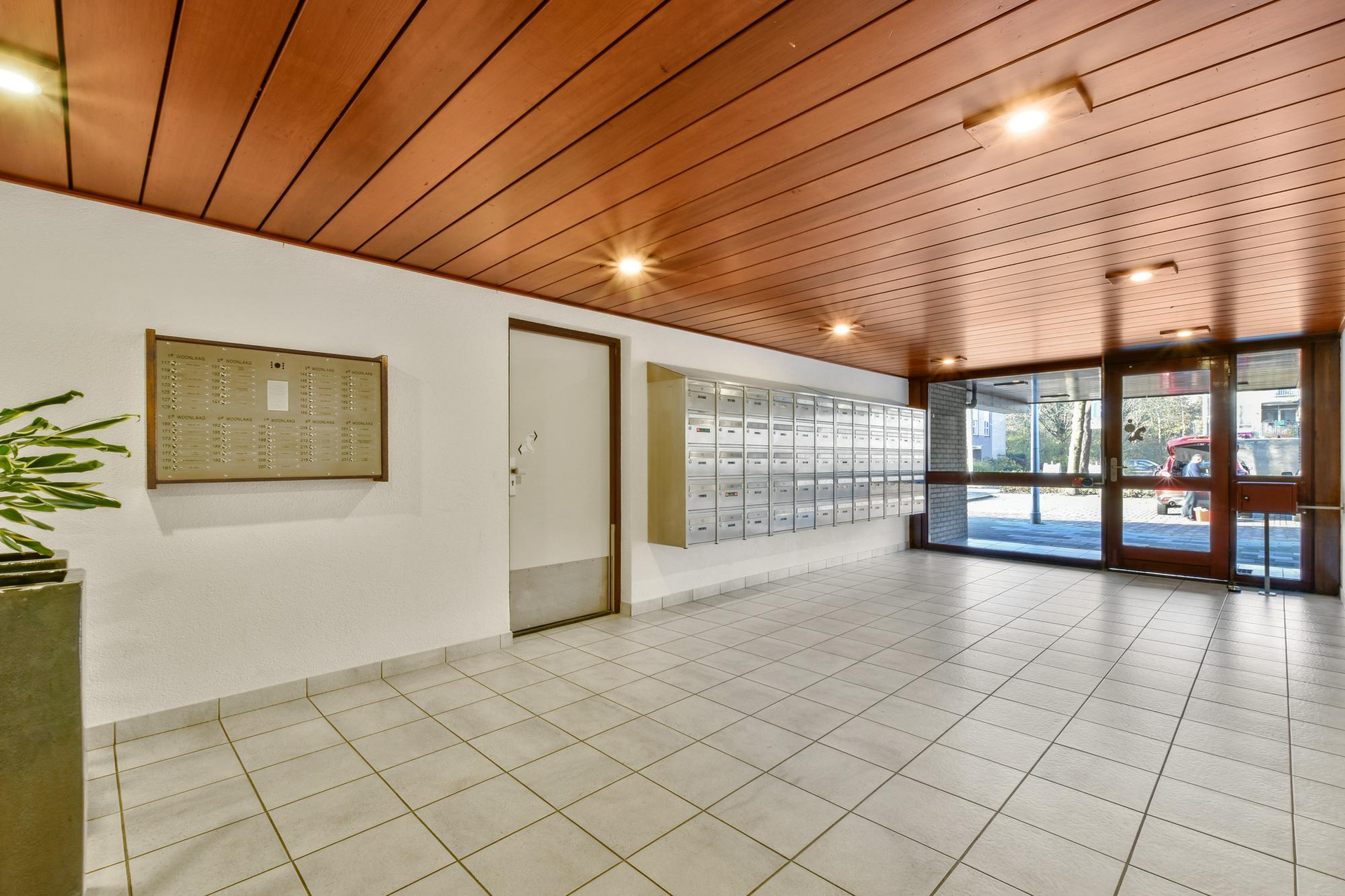 Commercial tile flooring before installation in Los Angeles