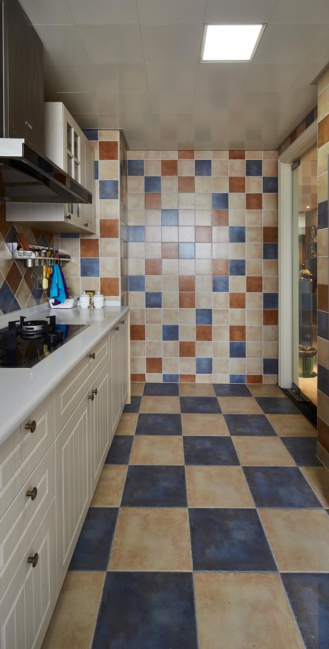 Beautiful Kitchen Work in LA created by Los Angeles Tiles
